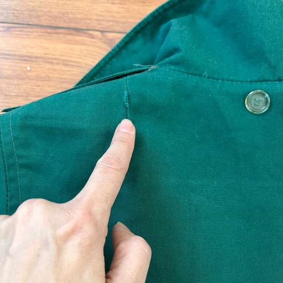 Amazing vintage Green Sherpa-Lined Jacket. Made in Canada - Picture 13 of 15